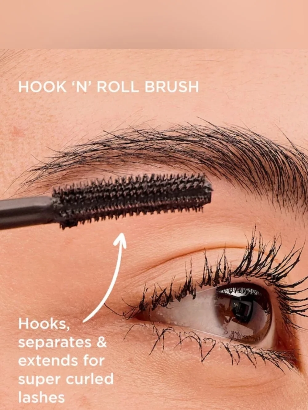 5/$25 or Free Gift: Benefit Cosmetics Roller Lash Mini Mascara (Shade: Black)